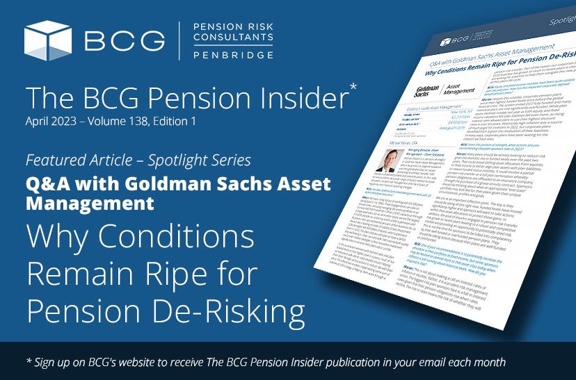 QA with Goldman Sachs Asset Management